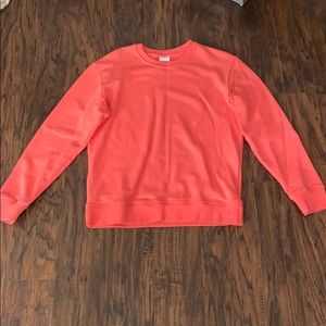 Zara neon pink / orange sweatshirt